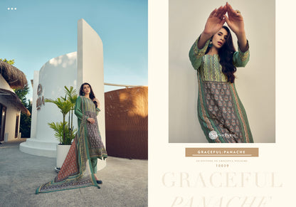 Harleen Sadhana Muslin Silk Pant Style Suits