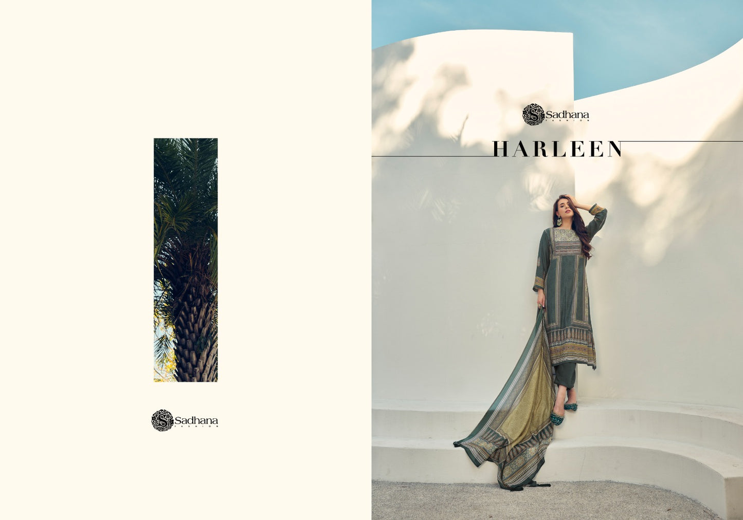 Harleen Sadhana Muslin Silk Pant Style Suits