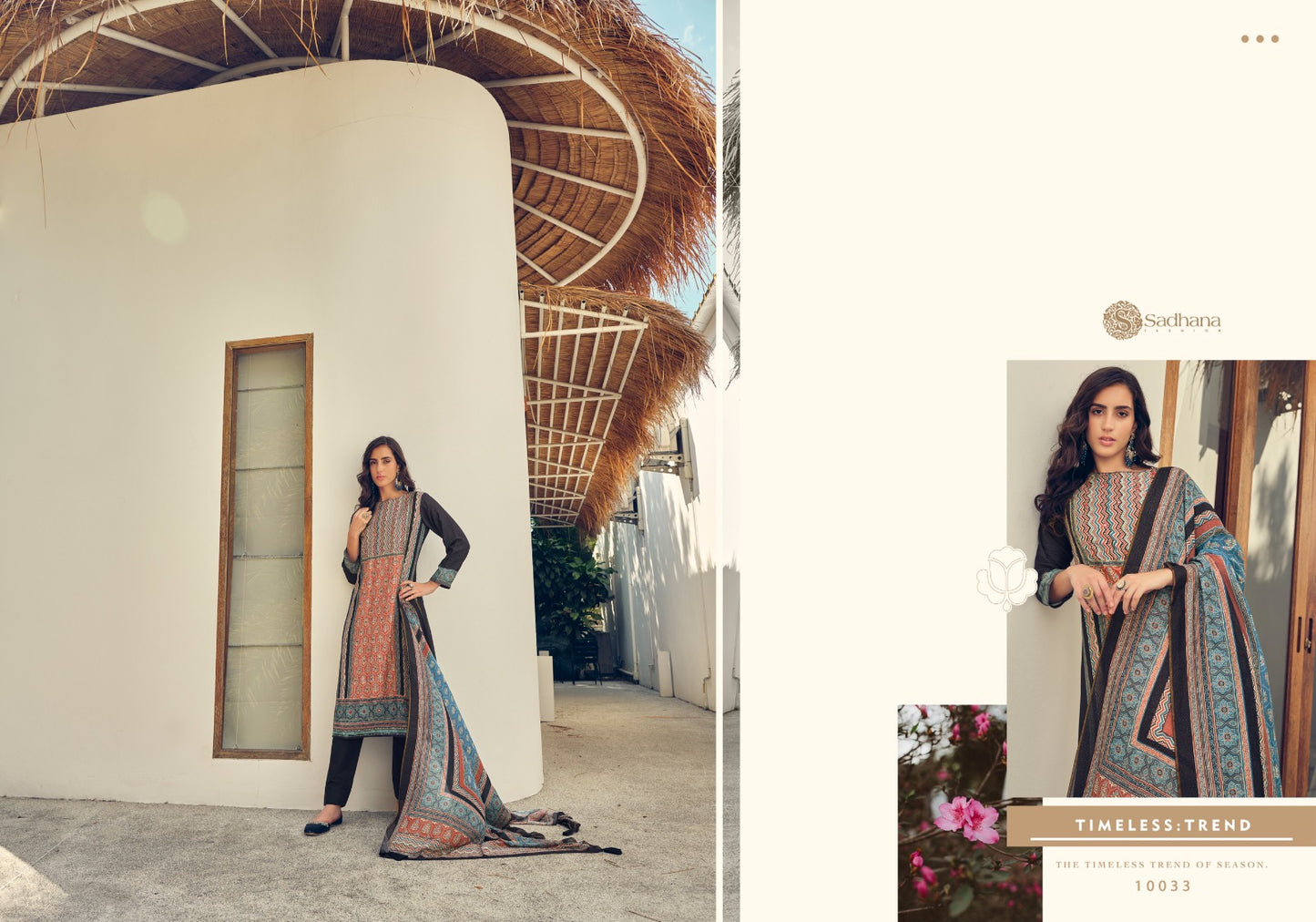 Harleen Sadhana Muslin Silk Pant Style Suits