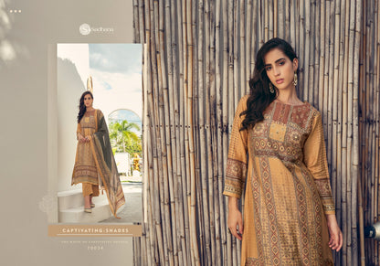 Harleen Sadhana Muslin Silk Pant Style Suits