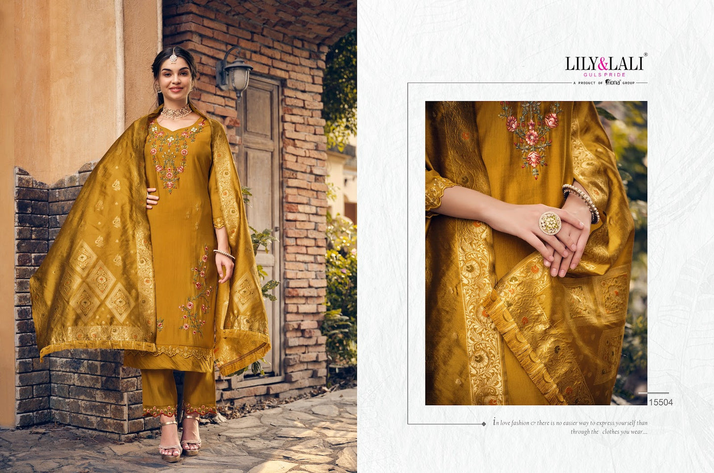 Hasmeena Vol 2 Lily Lali Organza Readymade Pant Style Suits