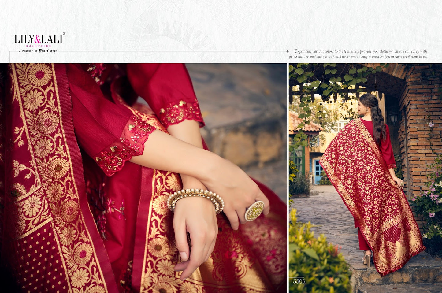 Hasmeena Vol 2 Lily Lali Organza Readymade Pant Style Suits