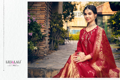 Hasmeena Vol 2 Lily Lali Organza Readymade Pant Style Suits