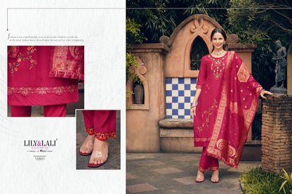 Hasmeena Vol 2 Lily Lali Organza Readymade Pant Style Suits