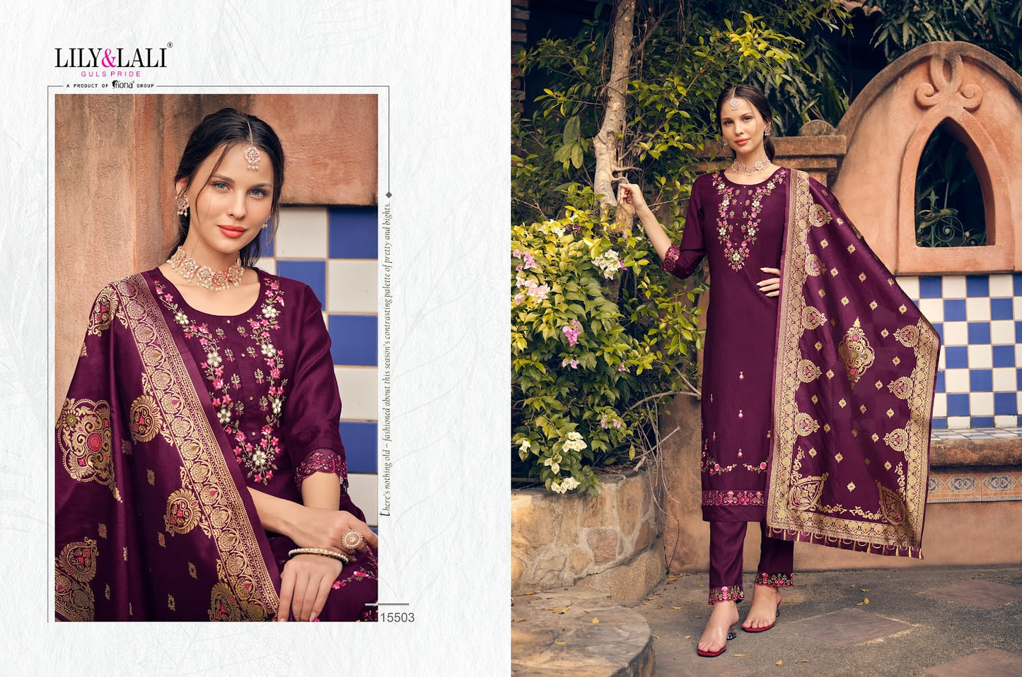 Hasmeena Vol 2 Lily Lali Organza Readymade Pant Style Suits