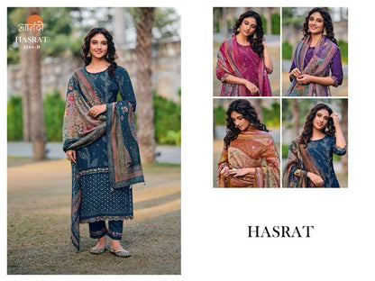 Hasrat Anando Muslin Pant Style Suits