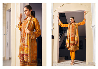 Hasrat Vol 2 Rupali Jaam Cotton Pant Style Suits