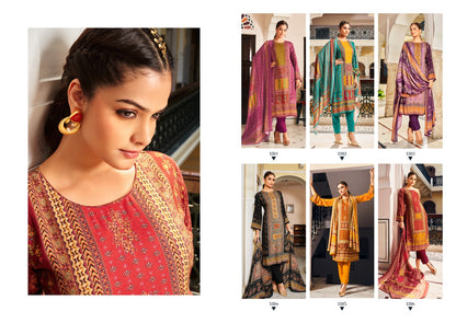 Hasrat Vol 2 Rupali Jaam Cotton Pant Style Suits