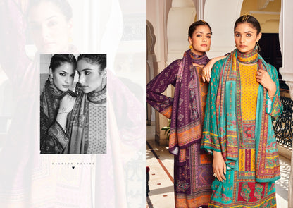 Hasrat Vol 2 Rupali Jaam Cotton Pant Style Suits