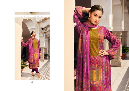 Hasrat Vol 2 Rupali Jaam Cotton Pant Style Suits