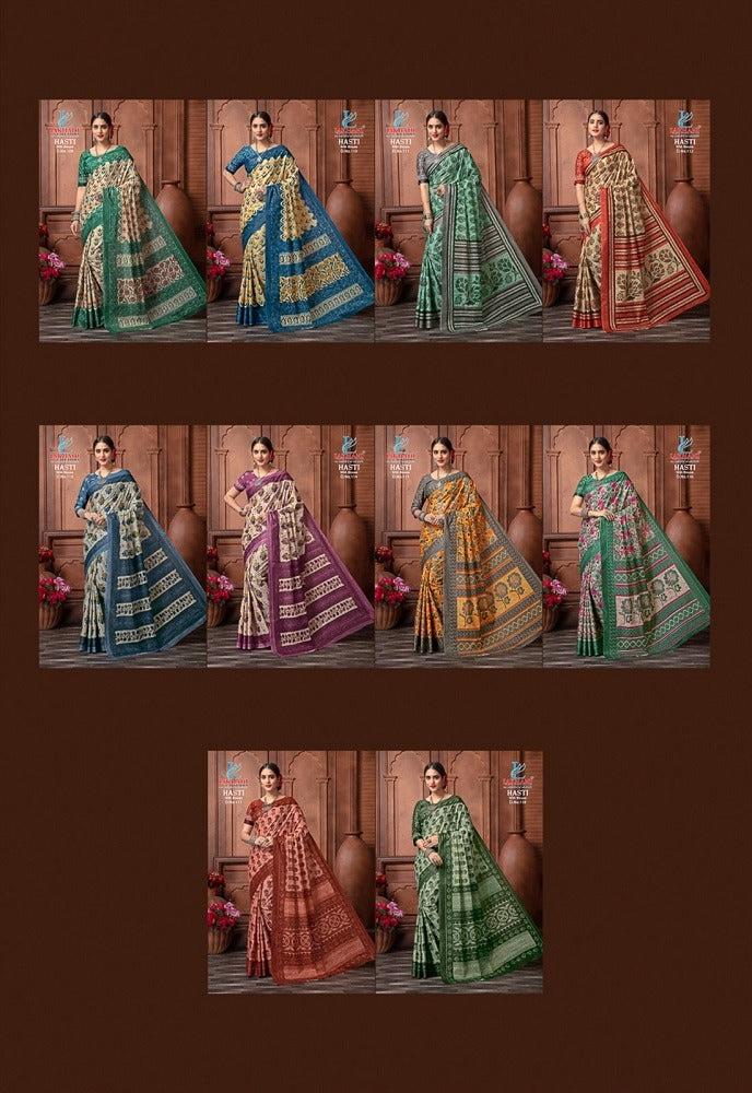 Hasti Lakhani Cotton Sarees
