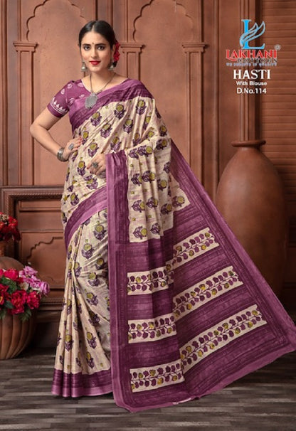 Hasti Lakhani Cotton Sarees