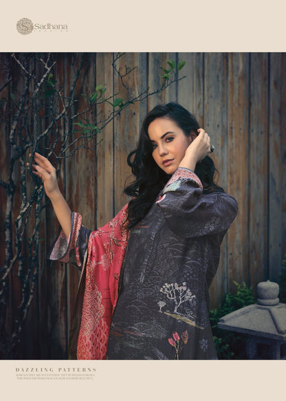 Havaadis Sadhana Muslin Silk Pant Style Suits