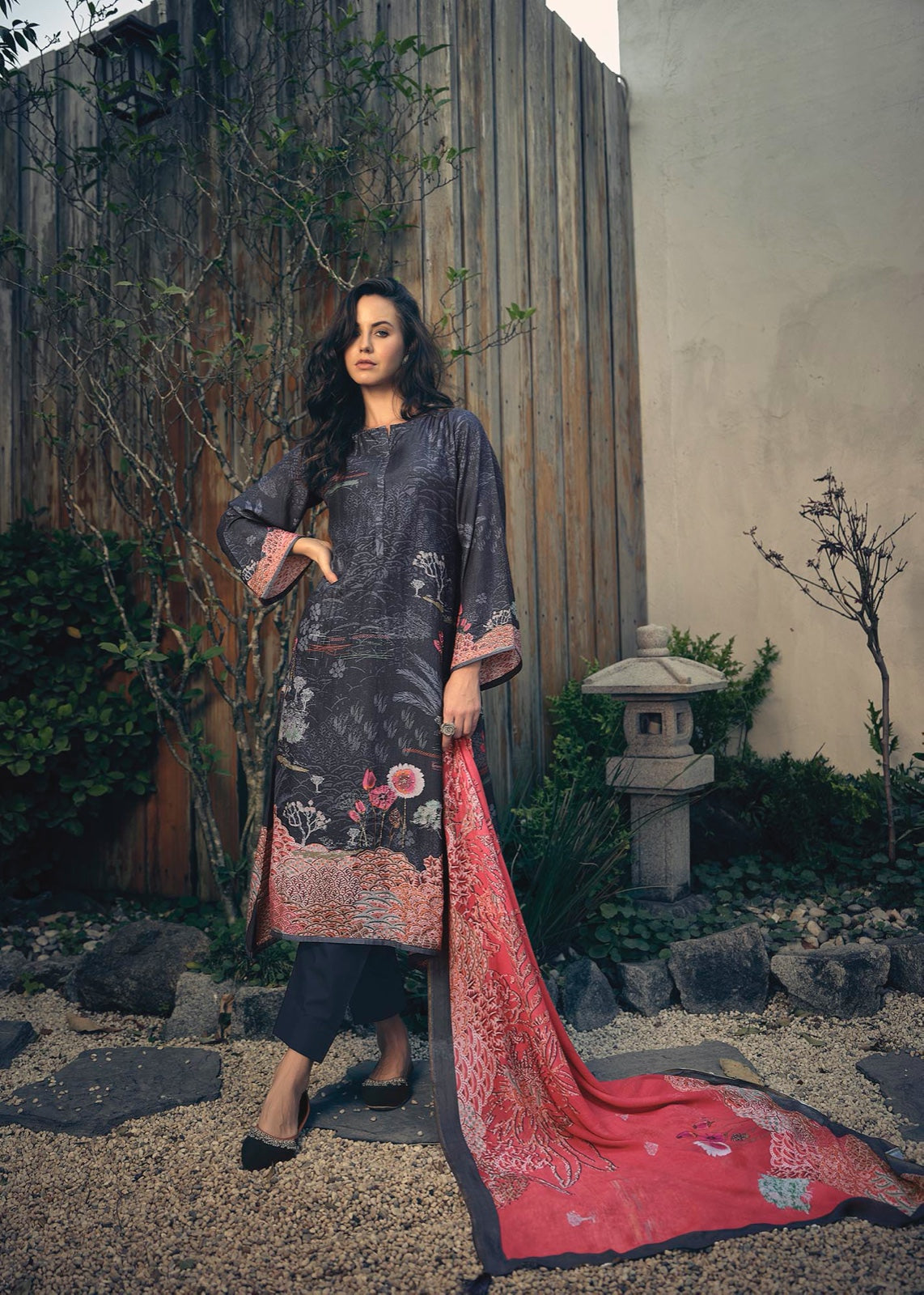 Havaadis Sadhana Muslin Silk Pant Style Suits