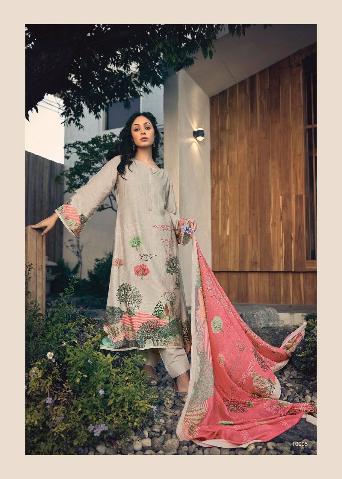 Havaadis Sadhana Muslin Silk Pant Style Suits