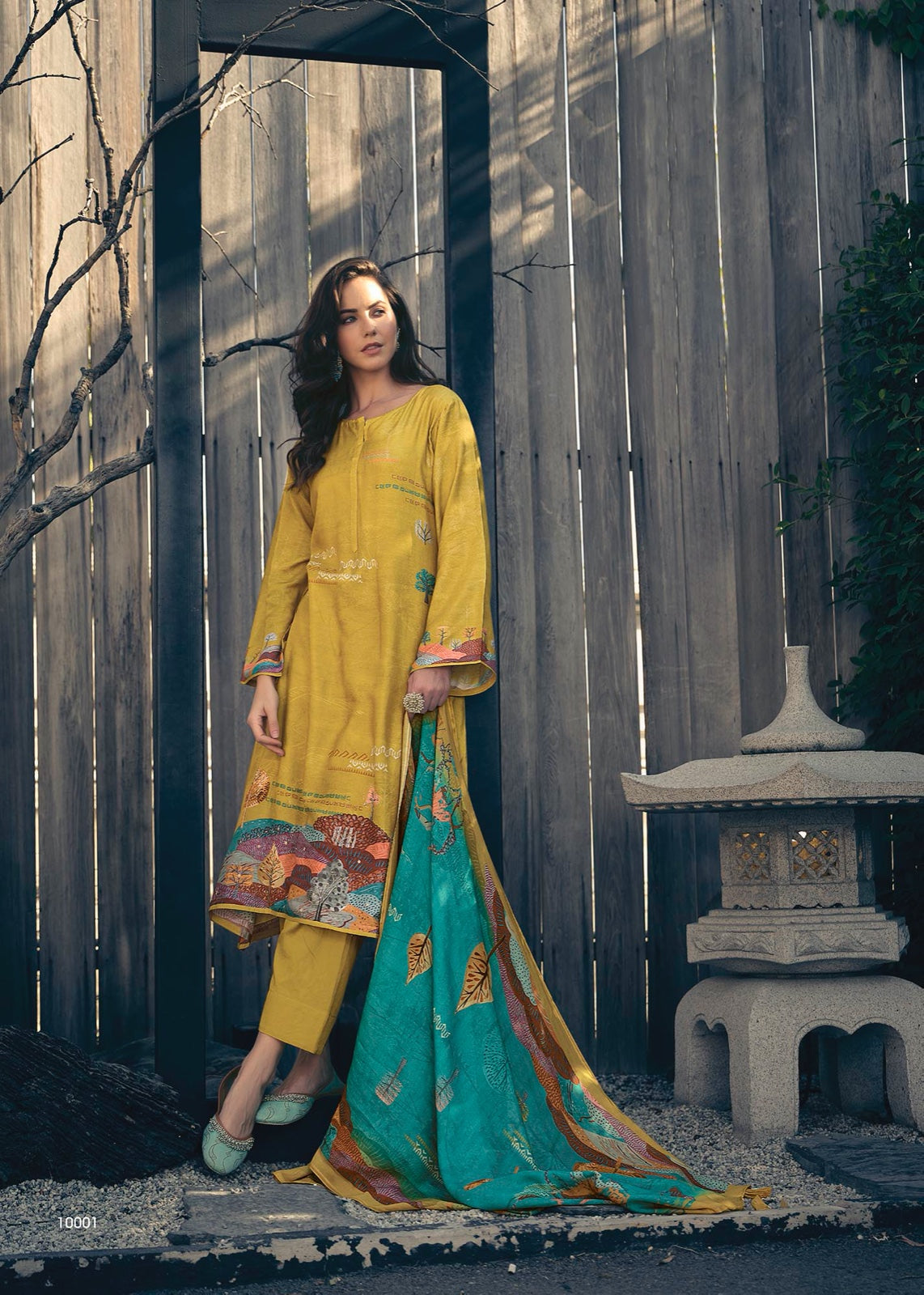 Havaadis Sadhana Muslin Silk Pant Style Suits