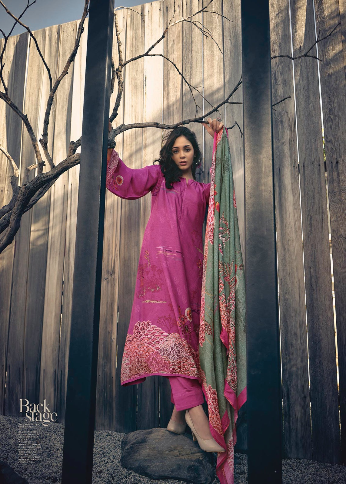 Havaadis Sadhana Muslin Silk Pant Style Suits