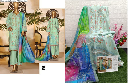 Haya Justuju Cambric Original Pakistani Suits