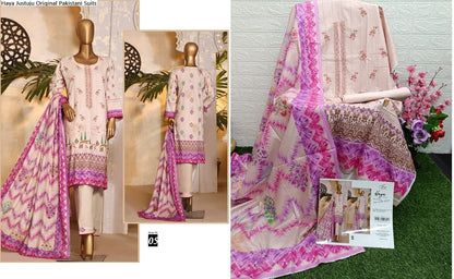 Haya Justuju Cambric Original Pakistani Suits
