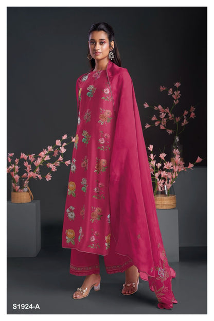 Haylo 1924 Ganga Silk Plazzo Style Suits
