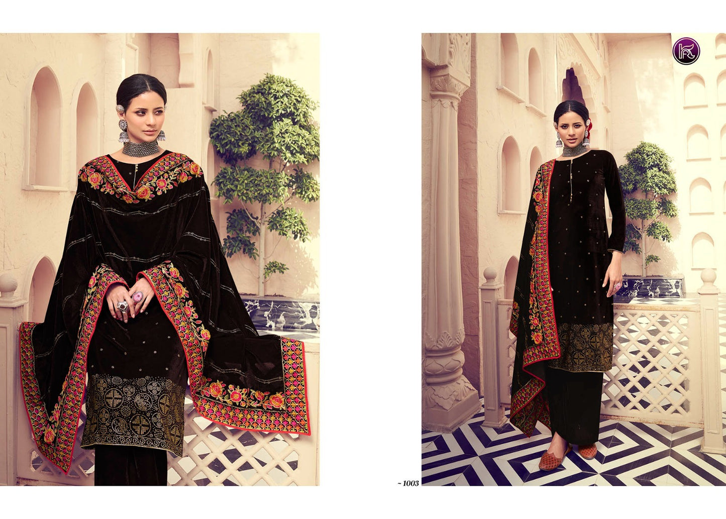 Heaven Kala Fashion Velvet Suits