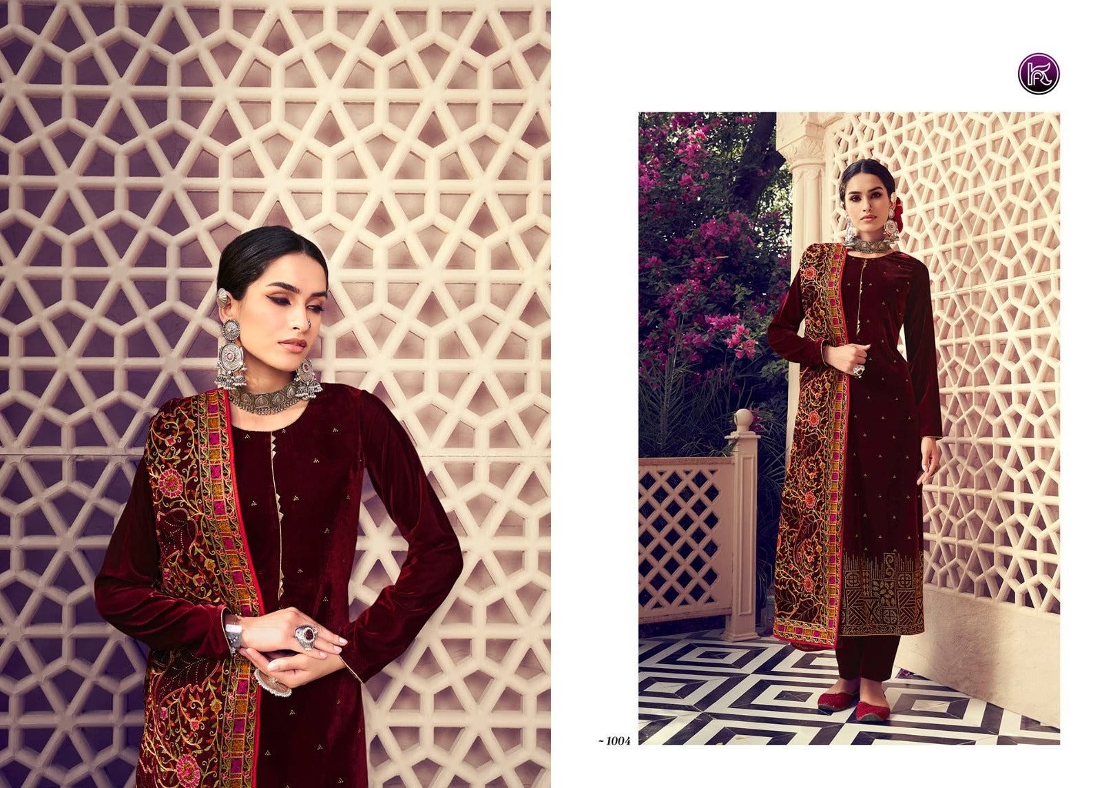 Heaven Kala Fashion Velvet Suits