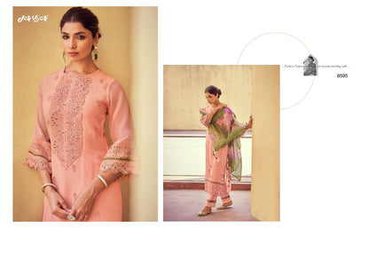 Heer Jay Vijay Organza Pant Style Suits