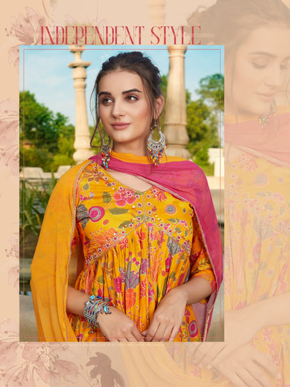 Heeriye Vol 2 Pirohi Muslin Readymade Pant Style Suits