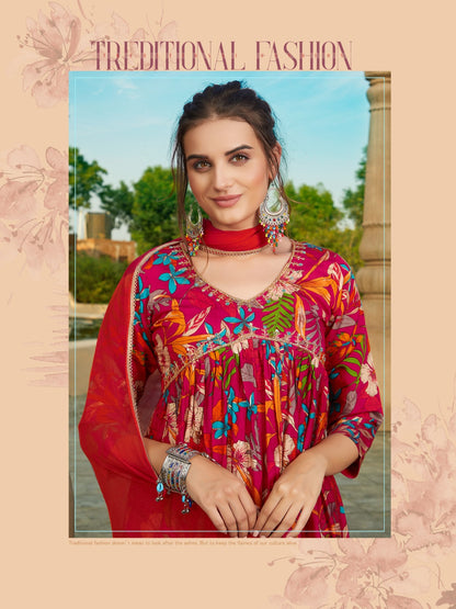 Heeriye Vol 2 Pirohi Muslin Readymade Pant Style Suits