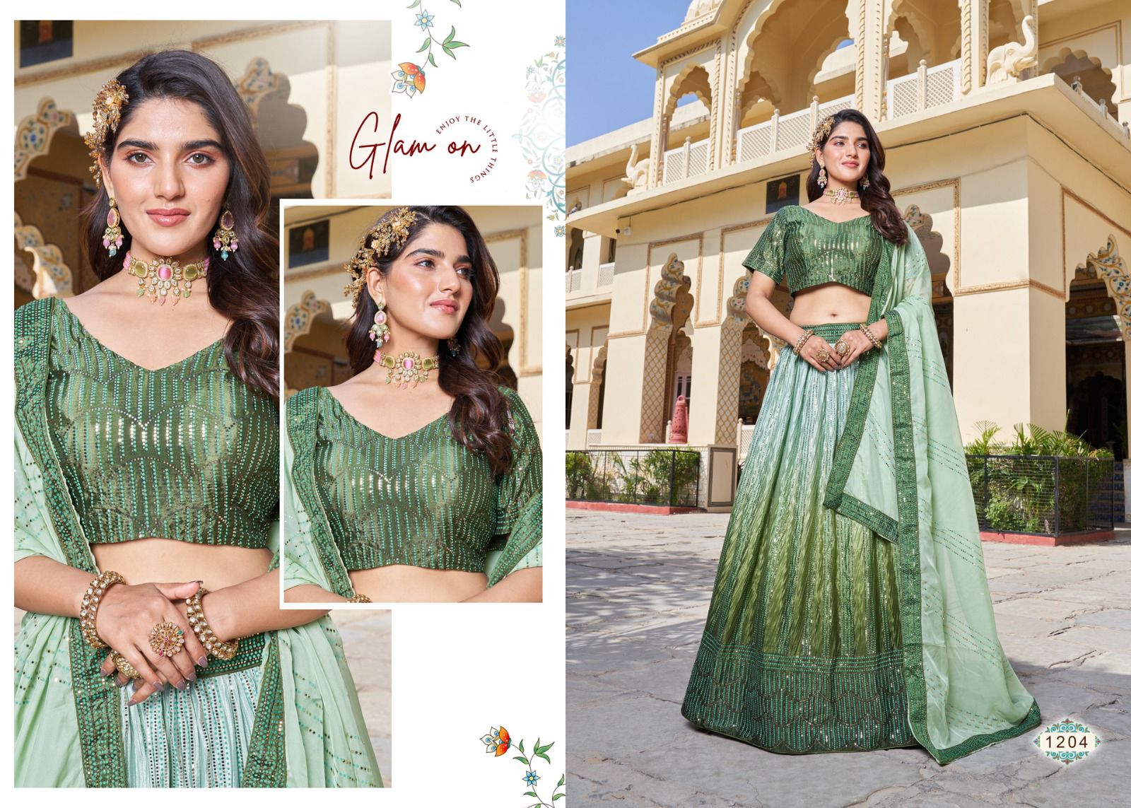 Heeriye Vouch Fashion Chinon Lehenga Choli