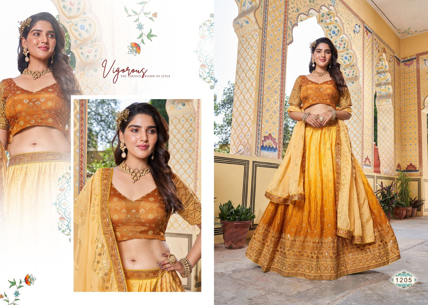 Heeriye Vouch Fashion Chinon Lehenga Choli