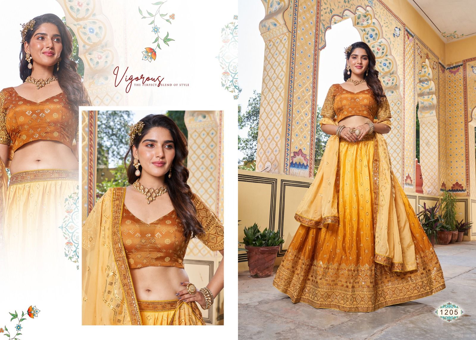 Heeriye Vouch Fashion Chinon Lehenga Choli