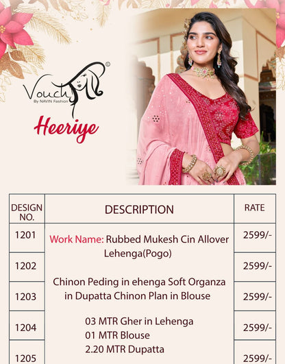 Heeriye Vouch Fashion Chinon Lehenga Choli
