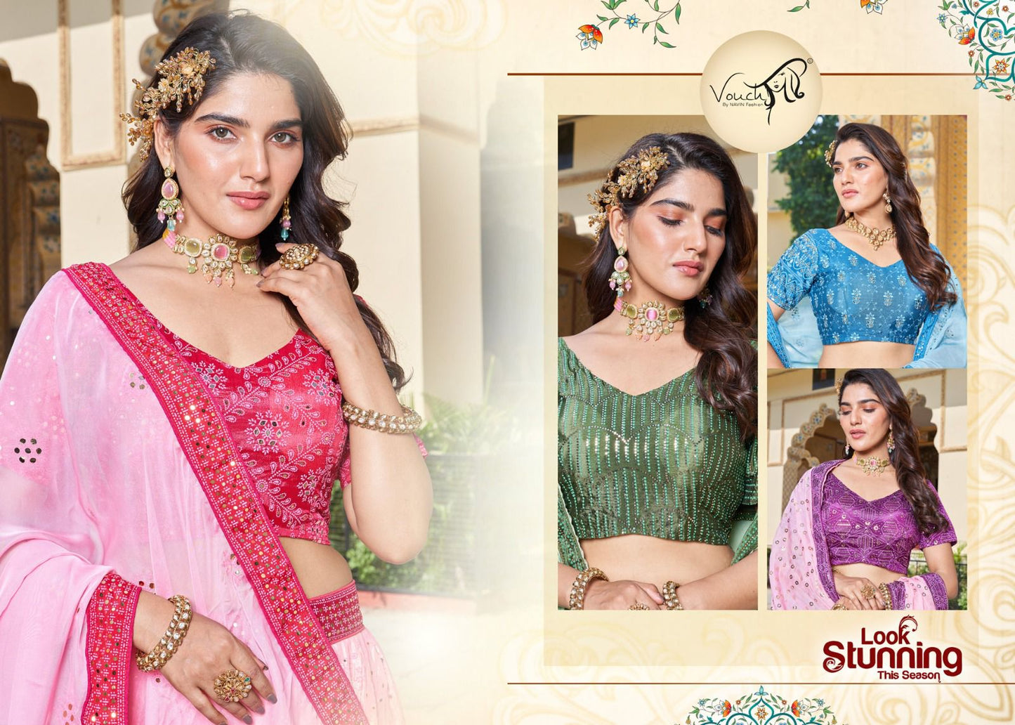 Heeriye Vouch Fashion Chinon Lehenga Choli