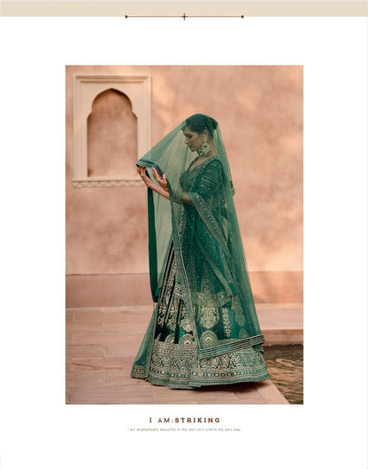 Heritage Bridal Sayuri Viscose Readymade Lehenga Choli