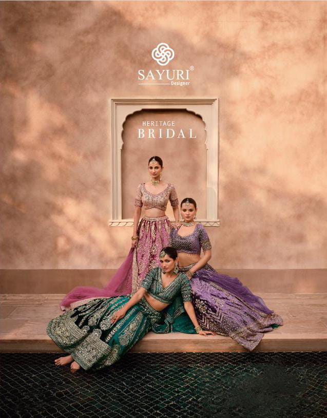 Heritage Bridal Sayuri Viscose Readymade Lehenga Choli