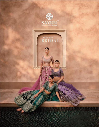 Heritage Bridal Sayuri Viscose Readymade Lehenga Choli