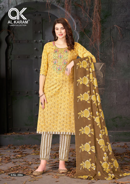 Heritage Vol 2 Al Karam Cotton Karachi Salwar Suits