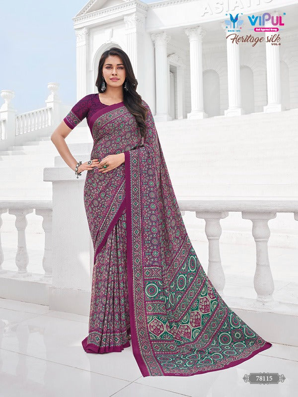 Heritage Vol 9 Vipul Sarees