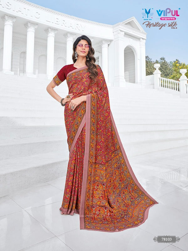 Heritage Vol 9 Vipul Sarees