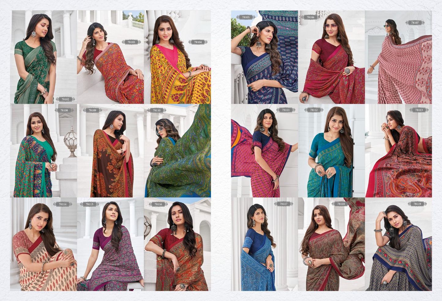 Heritage Vol 9 Vipul Sarees