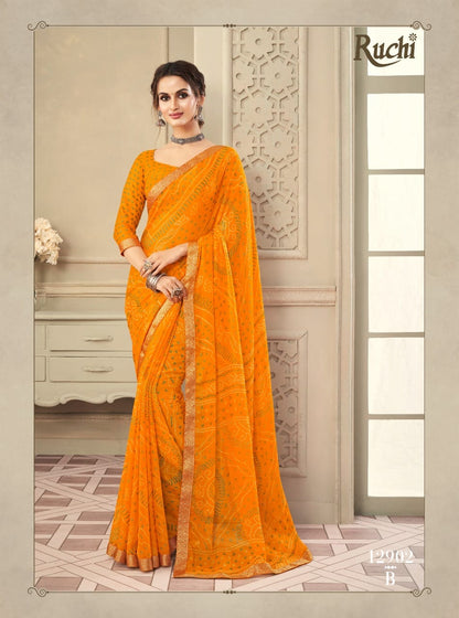 Hit Design-0901 Ruchi Chiffon Sarees