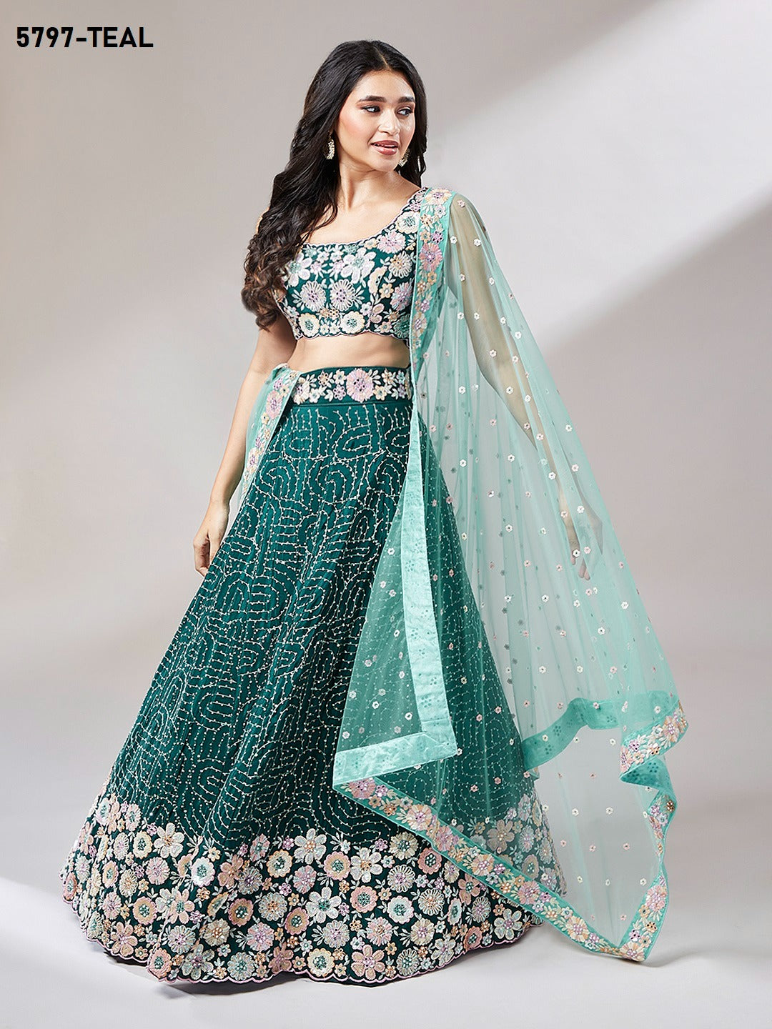 Hit Design Pf Georgette Lehenga Choli