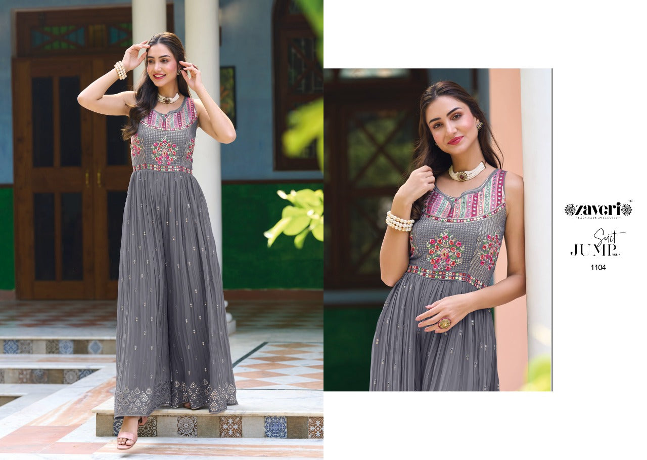 Hit Design Zaveri Jump Suits