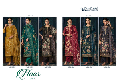 Hoor Vol 2 Shree Shalika Fashion Organza Pant Style Suits