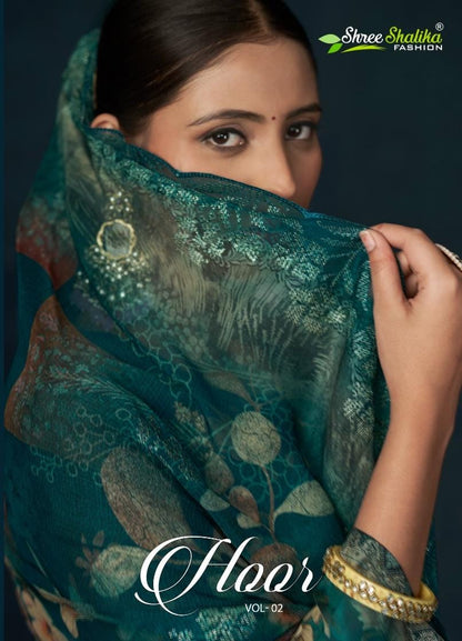 Hoor Vol 2 Shree Shalika Fashion Organza Pant Style Suits