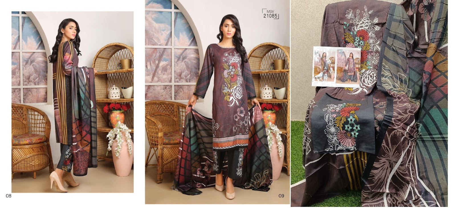 Horrum Vol 1 Master Fabrics Lawn Original Pakistani Suits