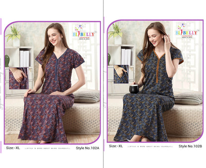 Hosiery Belly Night Gowns