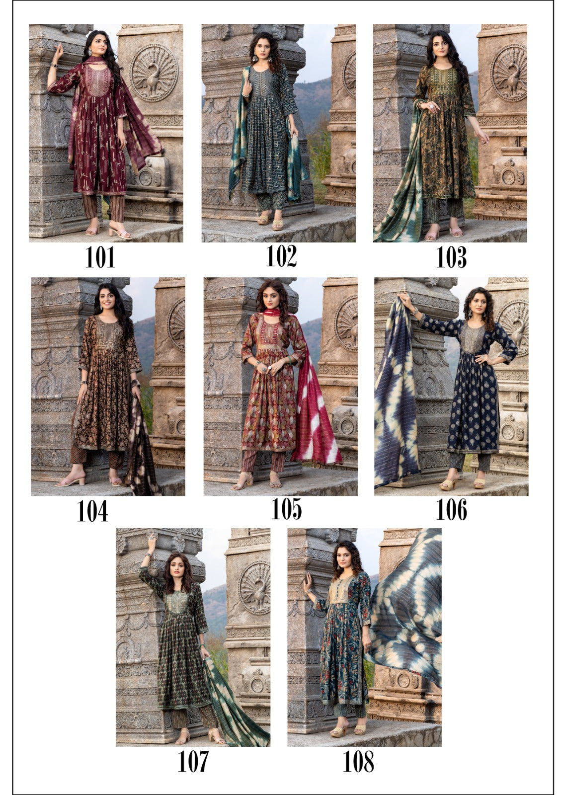 Hot Mirchi Vol 2 Manjeera Capsule Readymade Pant Style Suits