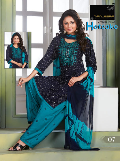 Hotcake Manjeera Rayon Readymade Salwar Suits